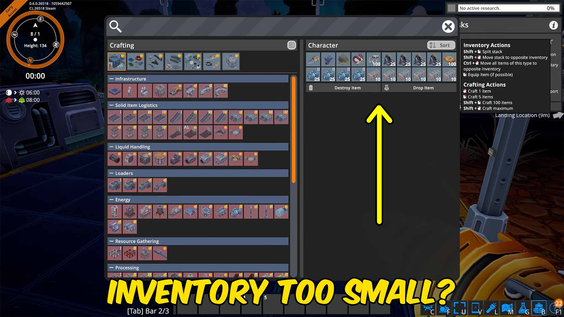 Increase Inventory Size